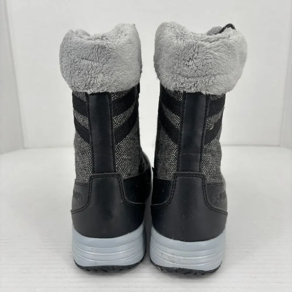 Salomon Boots Womens Size 8 Heika CS Waterproof Lace Up‎ Snow Winter Insulated